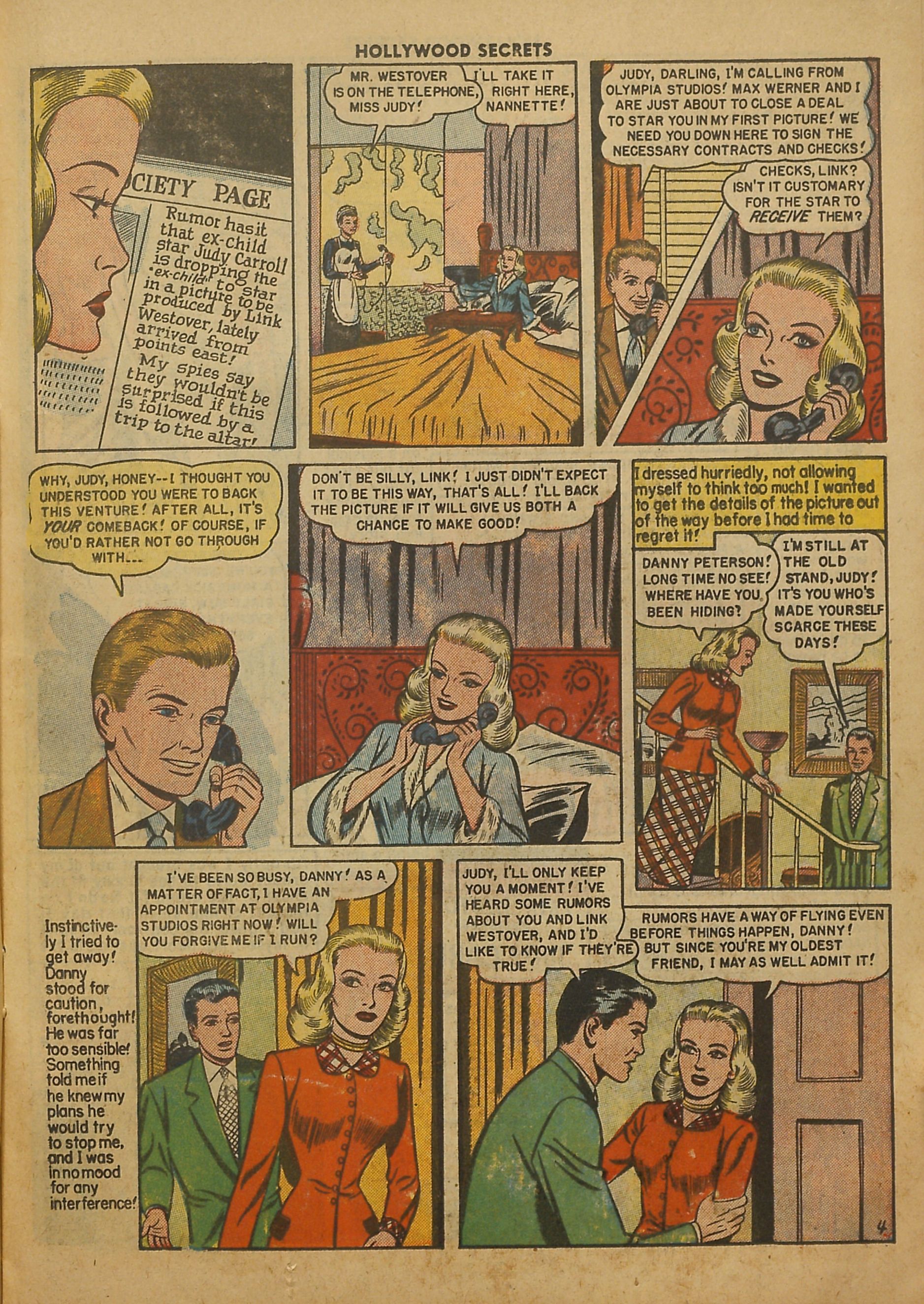 Read online Hollywood Secrets comic -  Issue #4 - 15