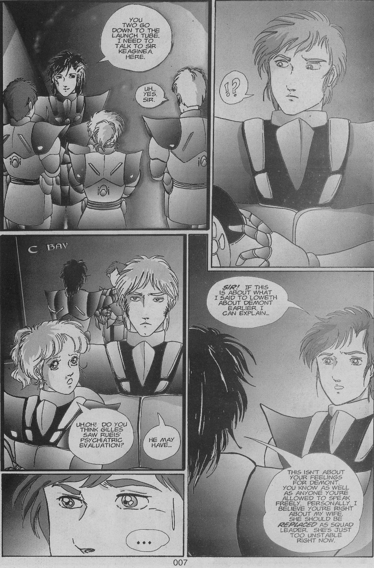 Read online Robotech Clone comic -  Issue #1 - 9