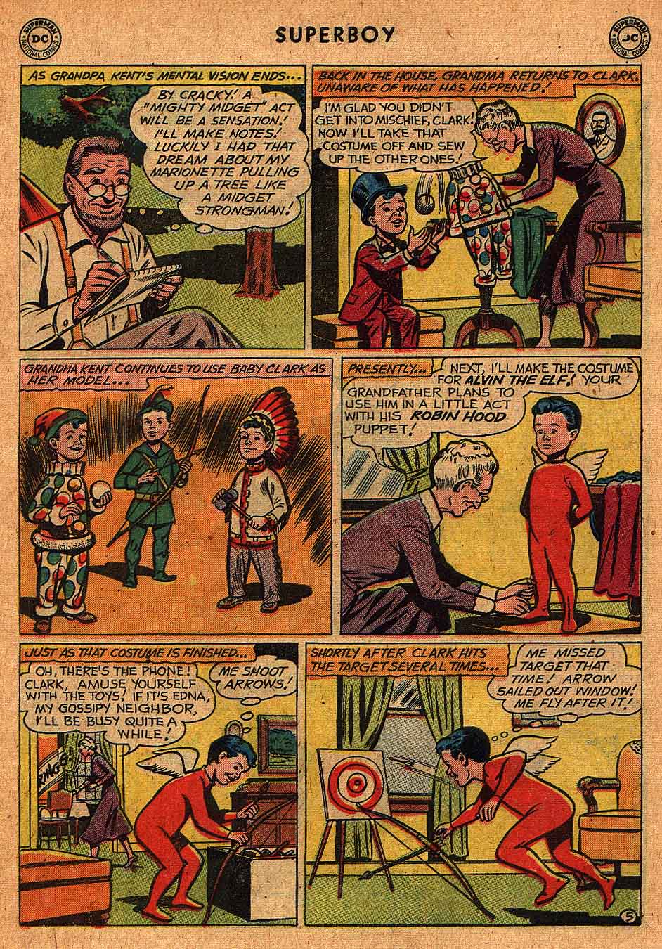 Read online Superboy (1949) comic -  Issue #77 - 16