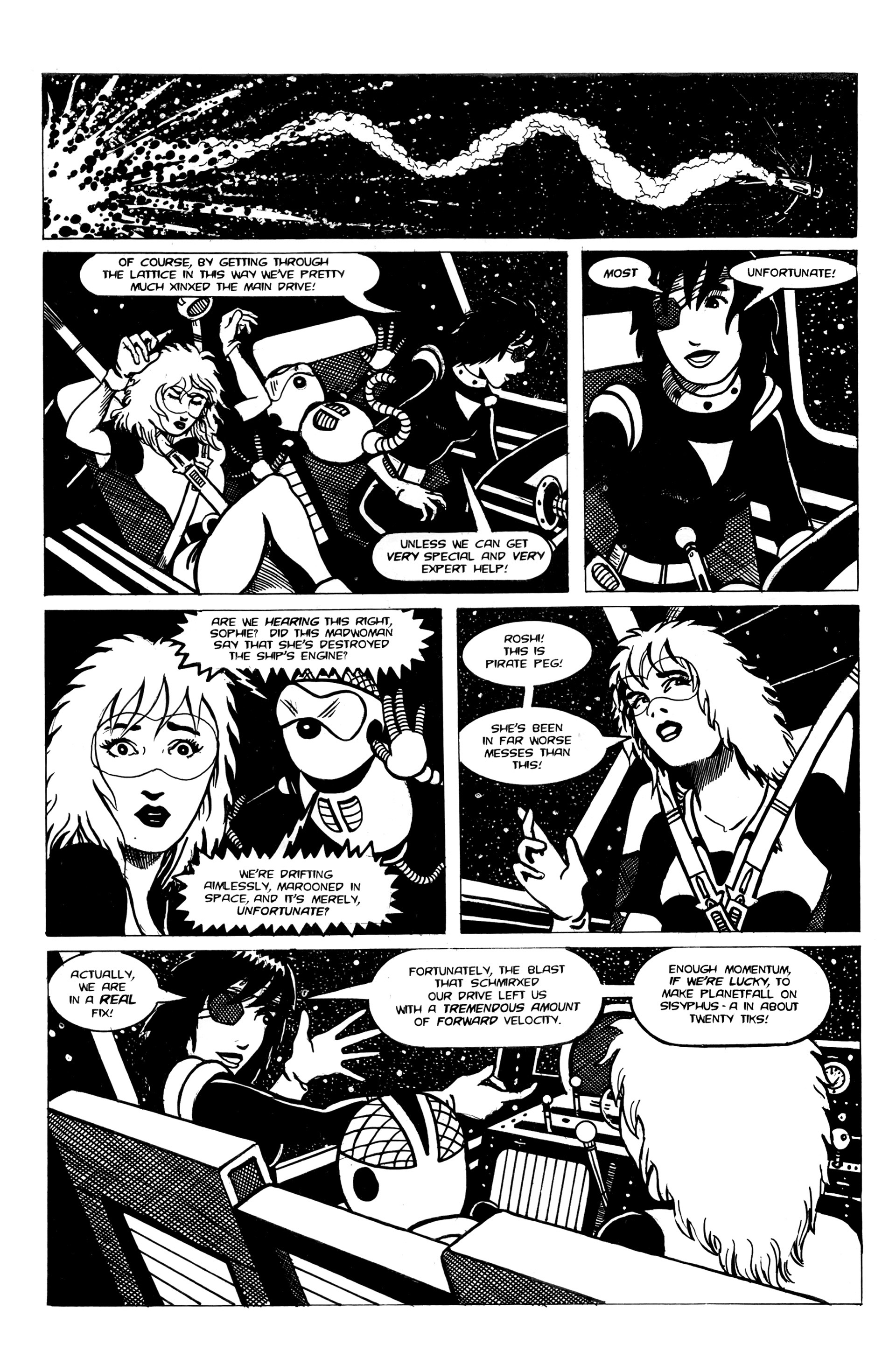 Read online Strange Attractors (1993) comic -  Issue #3 - 5