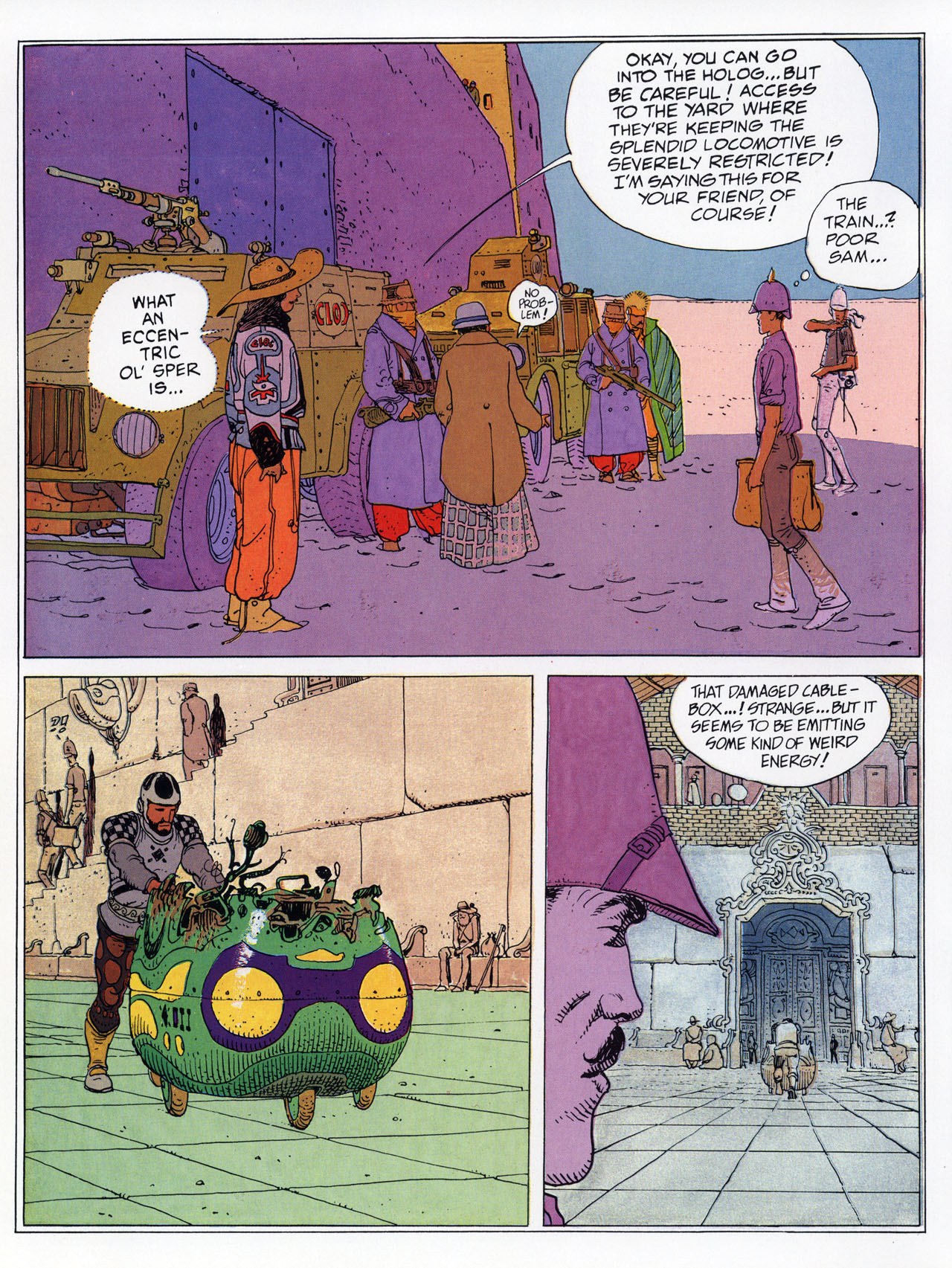 Read online Epic Graphic Novel: Moebius comic -  Issue # TPB 3 - 54