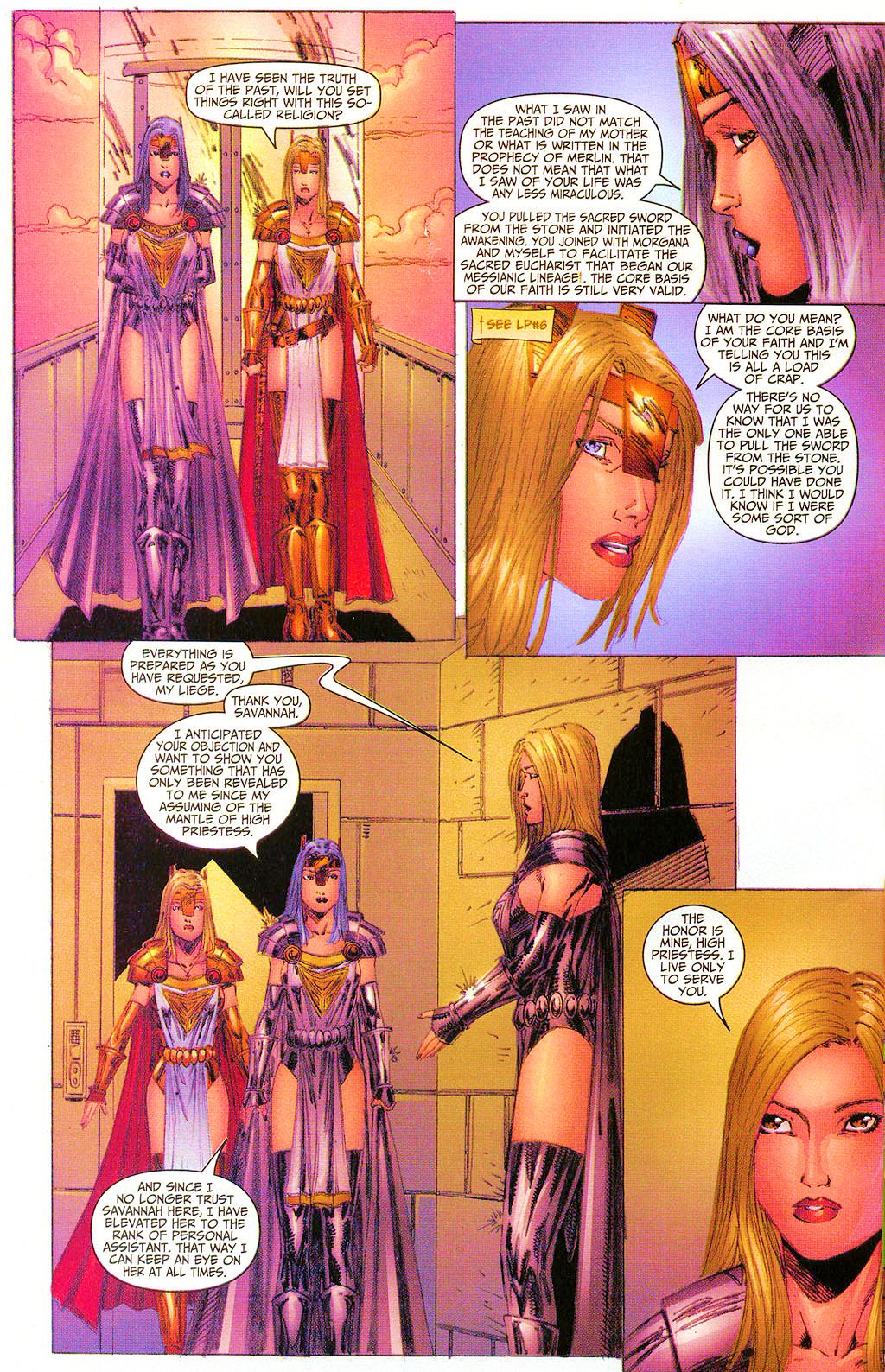 Read online Lady Pendragon comic -  Issue #8 - 10