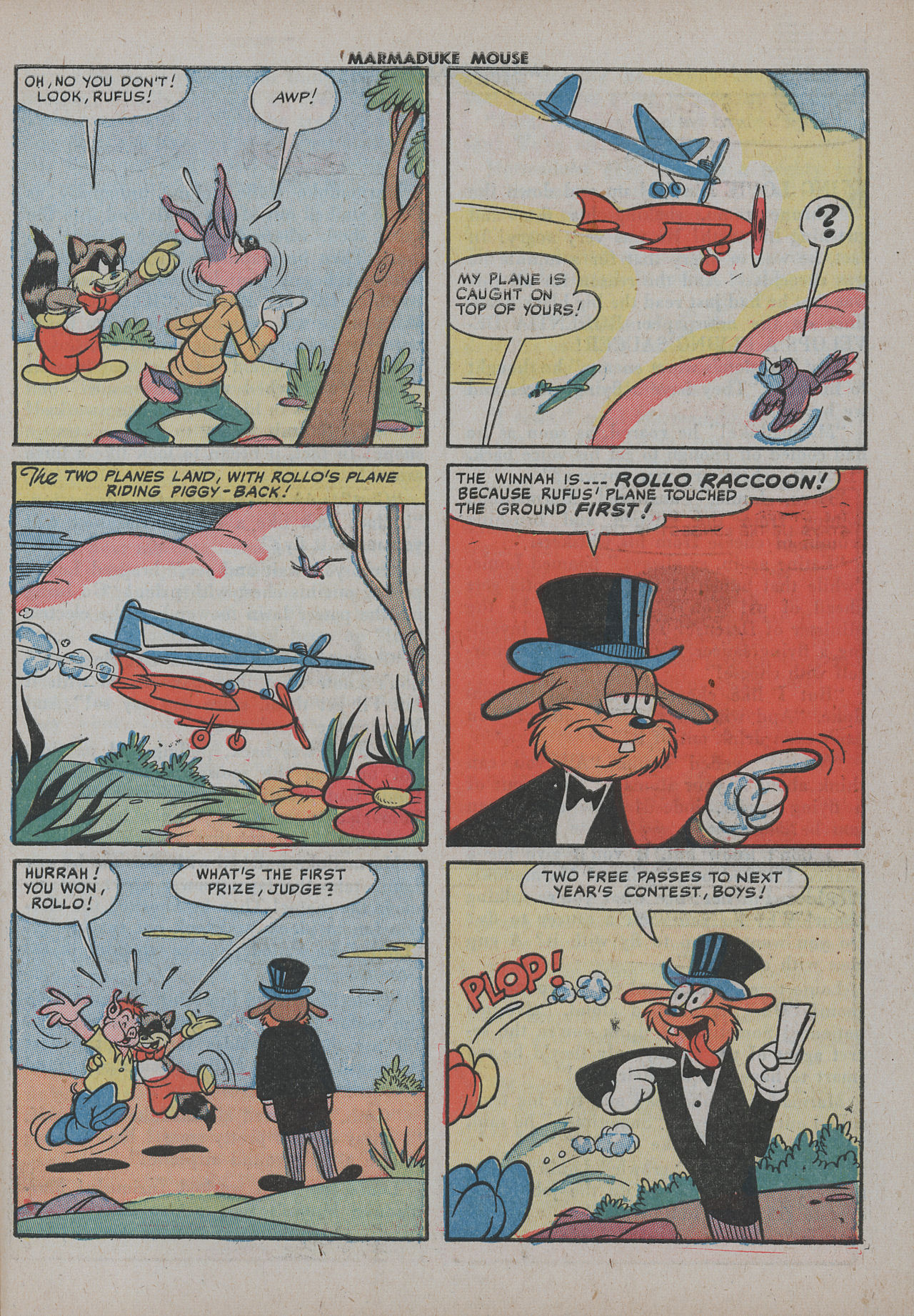 Read online Marmaduke Mouse comic -  Issue #25 - 27