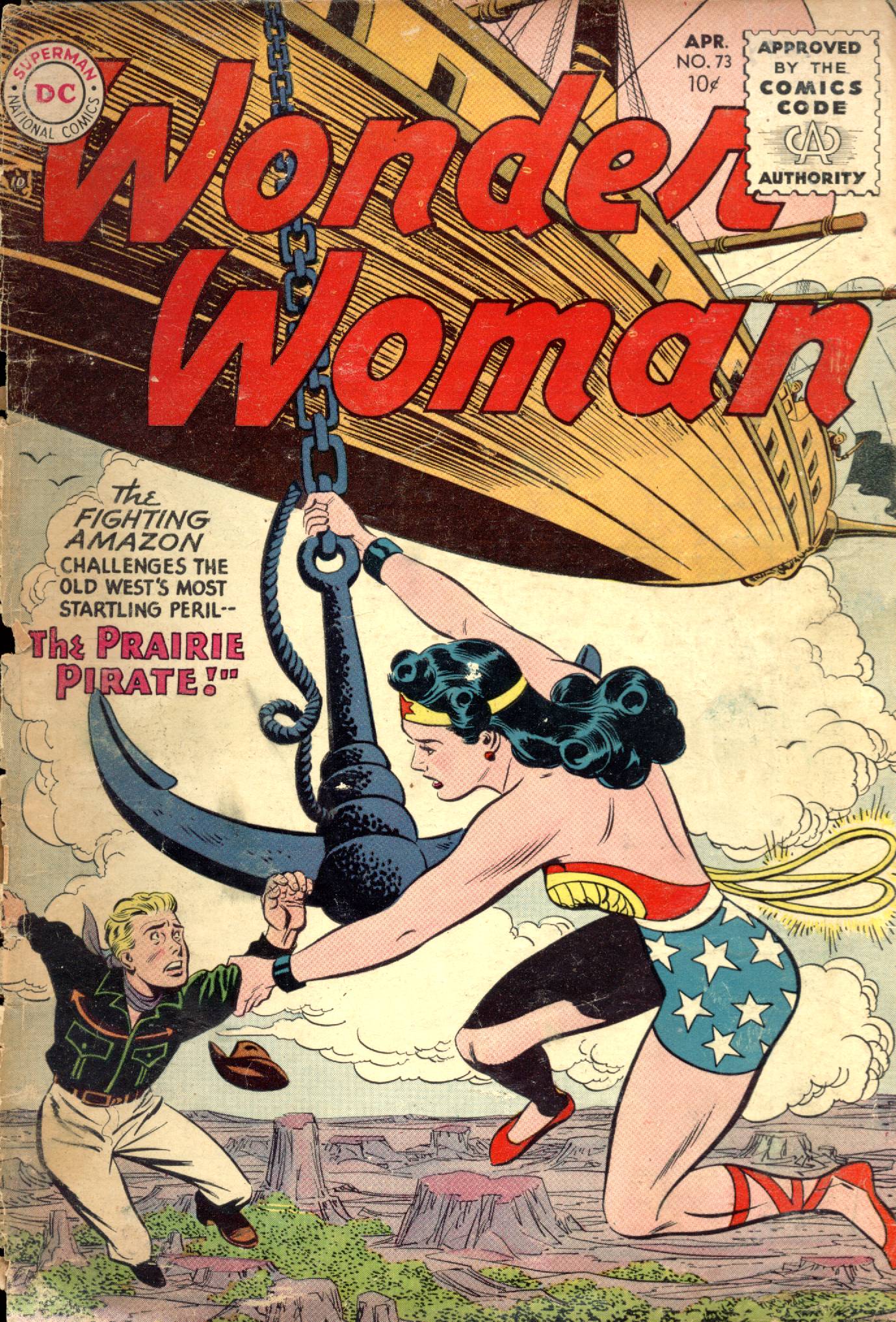 Read online Wonder Woman (1942) comic -  Issue #73 - 1