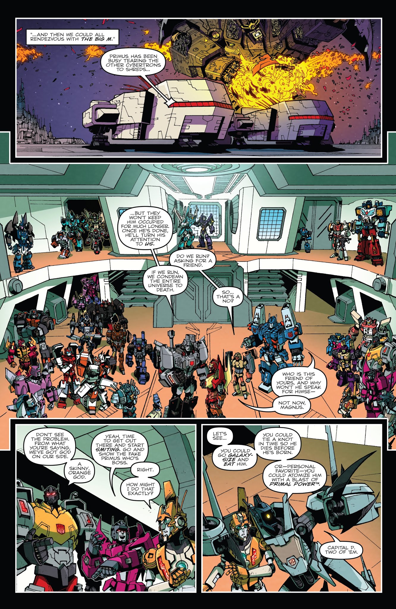 Read online Transformers: Lost Light comic -  Issue #23 - 14