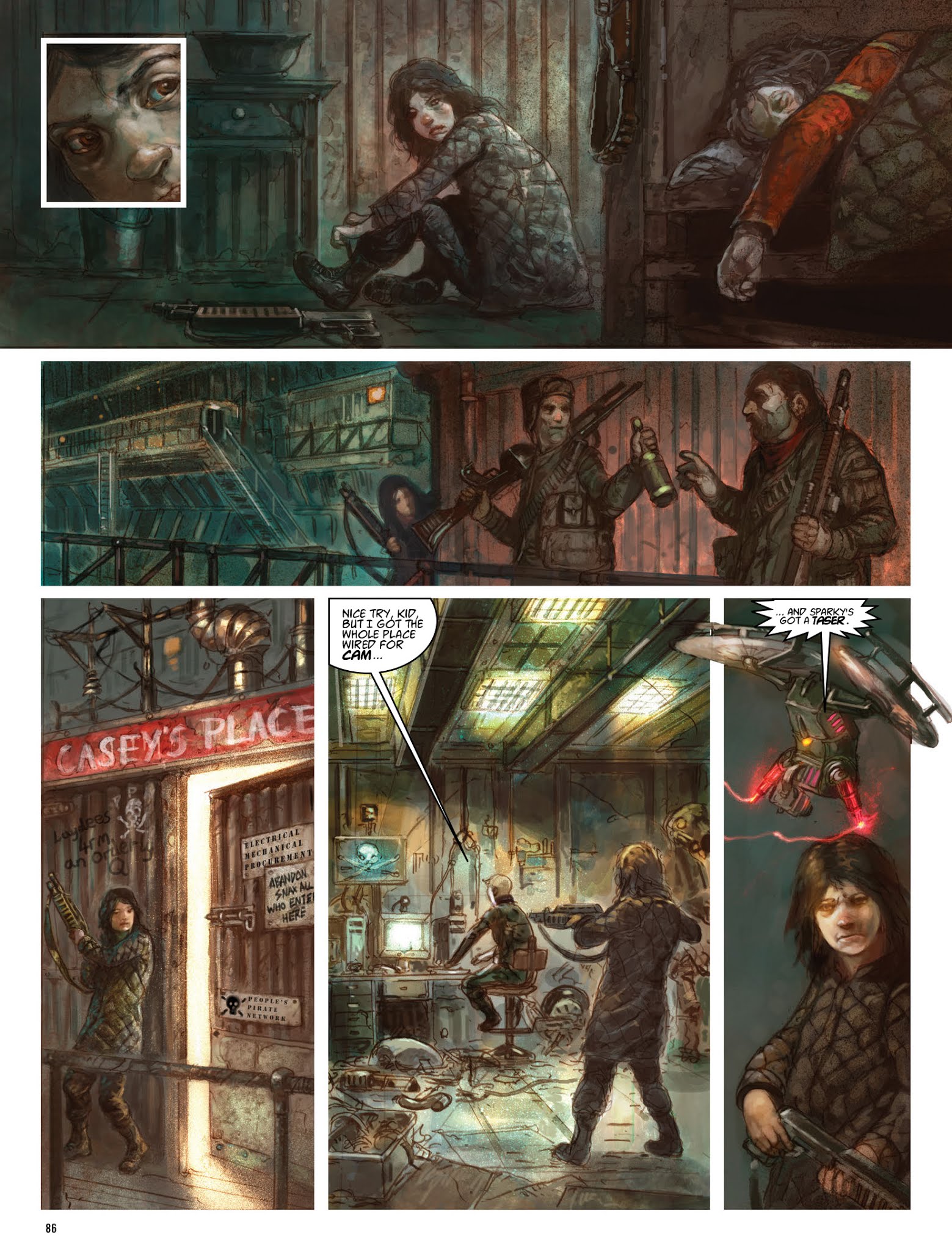 Read online The Dark Judges: The Fall of Deadworld comic -  Issue # TPB - 87