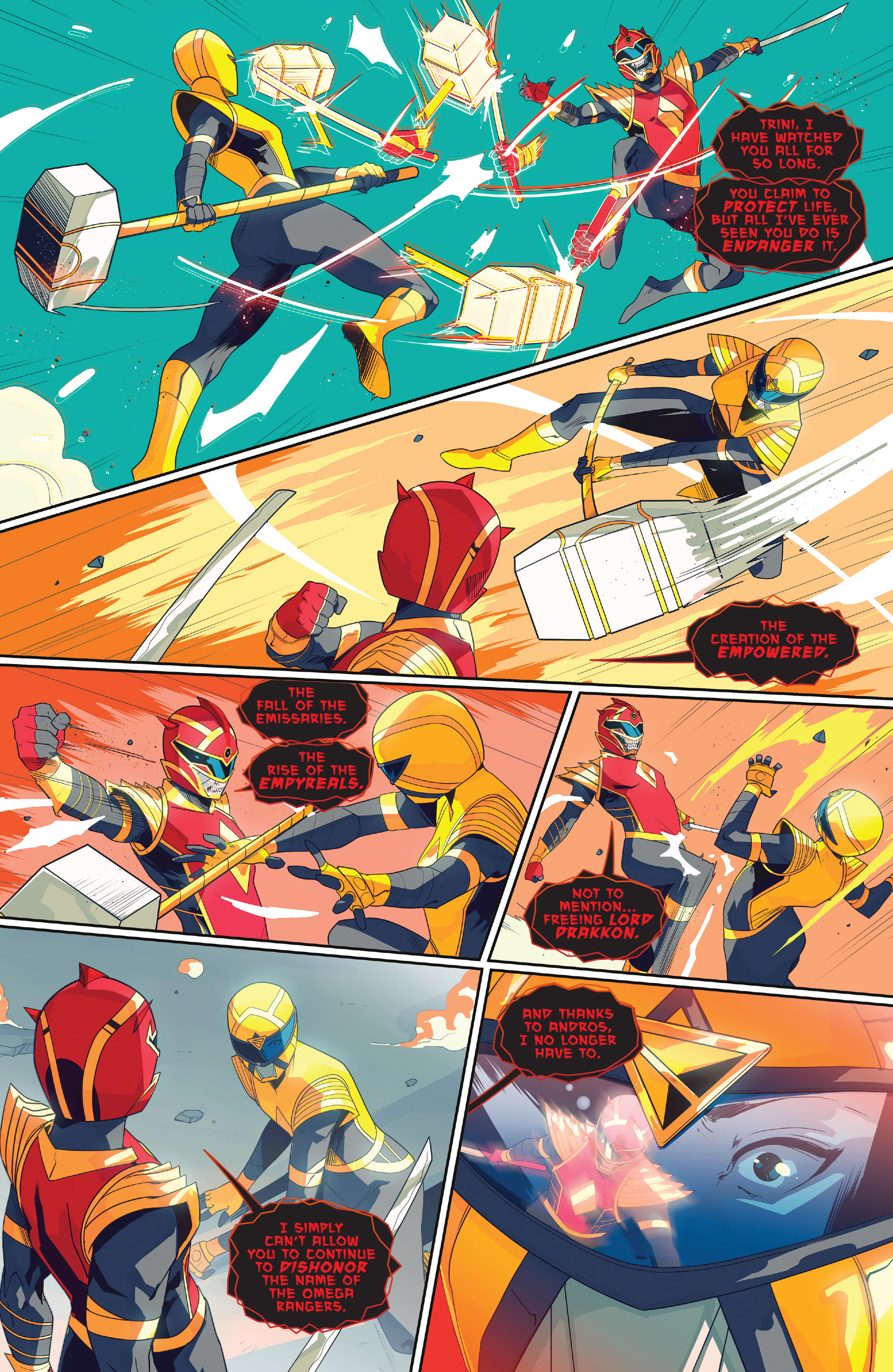 Read online Power Rangers comic -  Issue #22 - 20