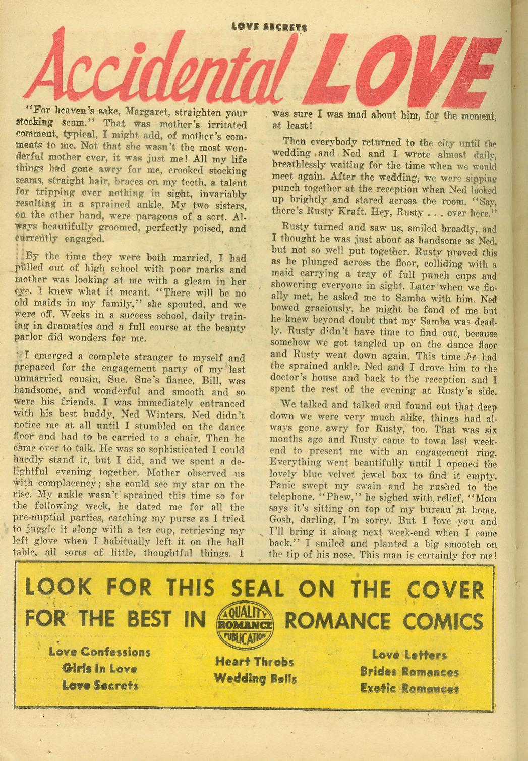 Read online Love Secrets (1953) comic -  Issue #51 - 26