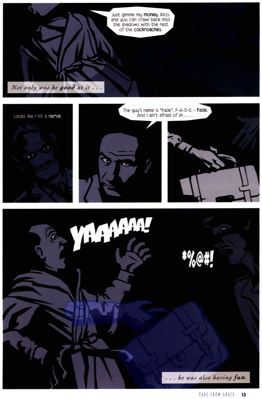 Read online Fade from Grace comic -  Issue #3 - 14