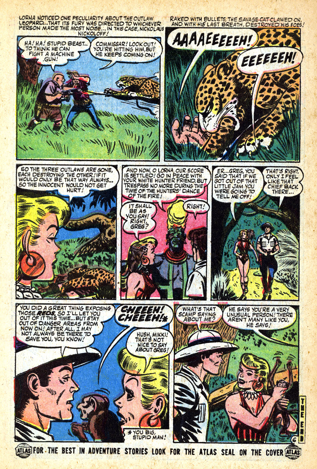 Read online Lorna, The Jungle Girl comic -  Issue #12 - 32