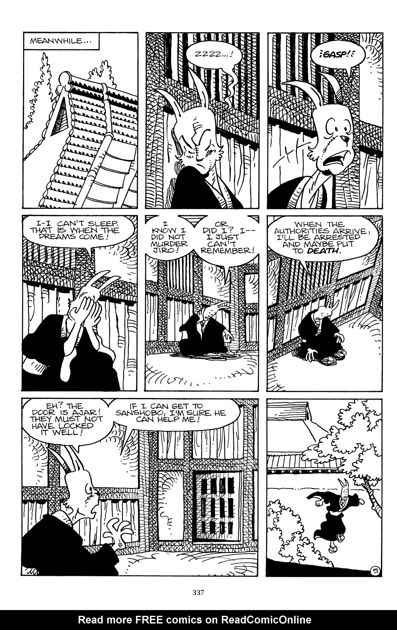 Read online The Usagi Yojimbo Saga comic -  Issue # TPB 6 - 335