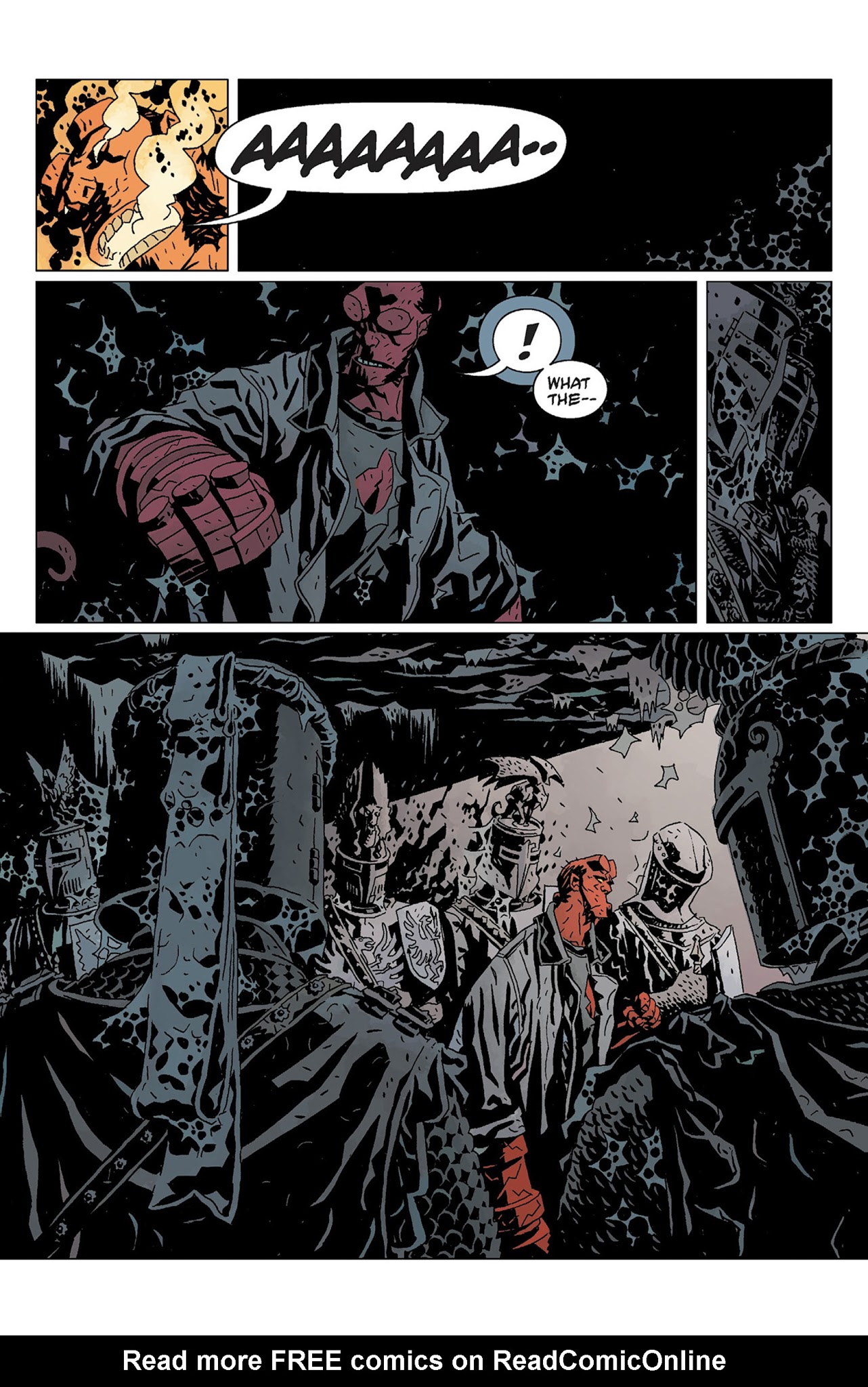 Read online Hellboy: The Wild Hunt comic -  Issue # TPB - 37