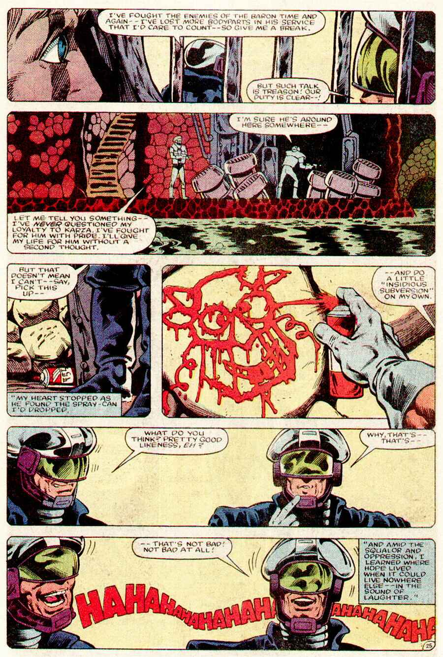 Read online Micronauts (1979) comic -  Issue #59 - 25
