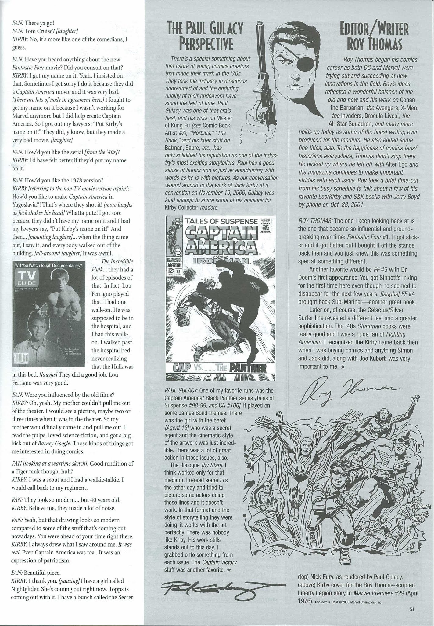 Read online The Jack Kirby Collector comic -  Issue #38 - 54