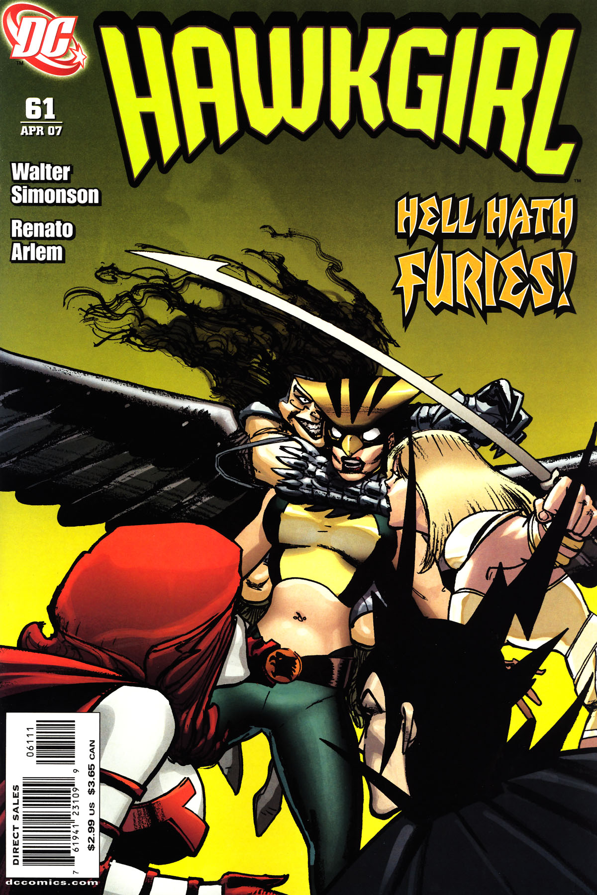 Read online Hawkgirl comic -  Issue #61 - 1