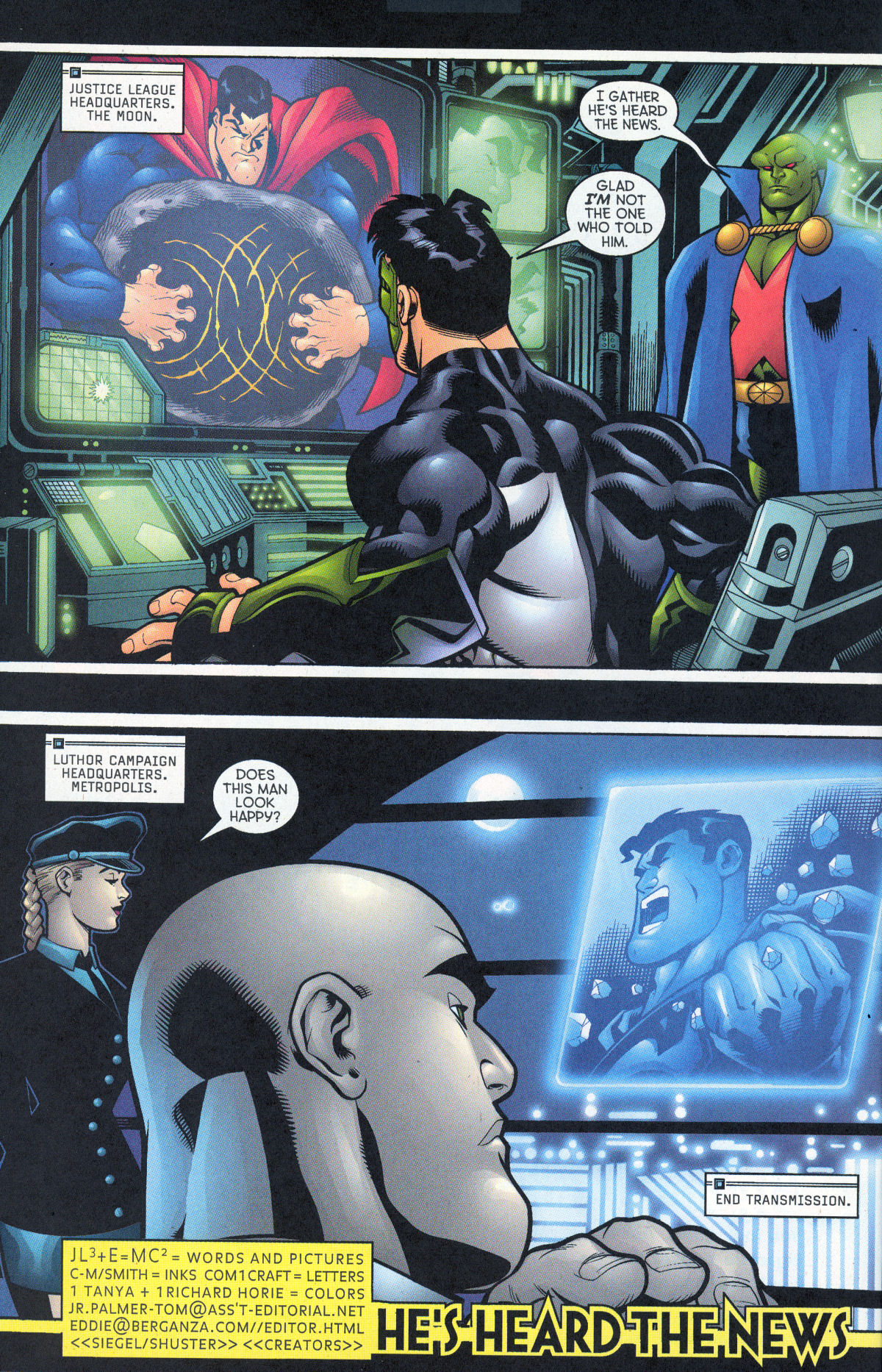 Read online Superman: President Lex comic -  Issue # TPB - 166