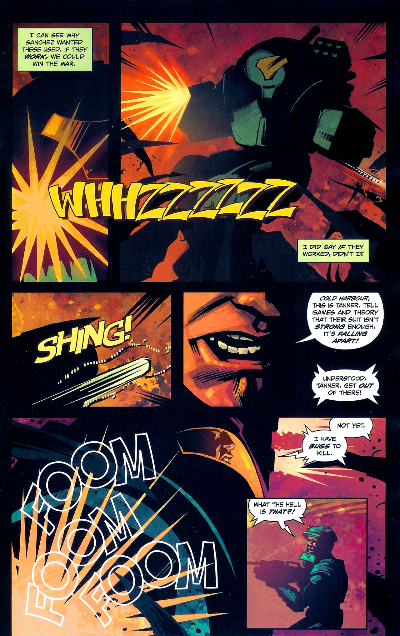 Read online Starship Troopers: Damaged Justice comic -  Issue #4 - 18