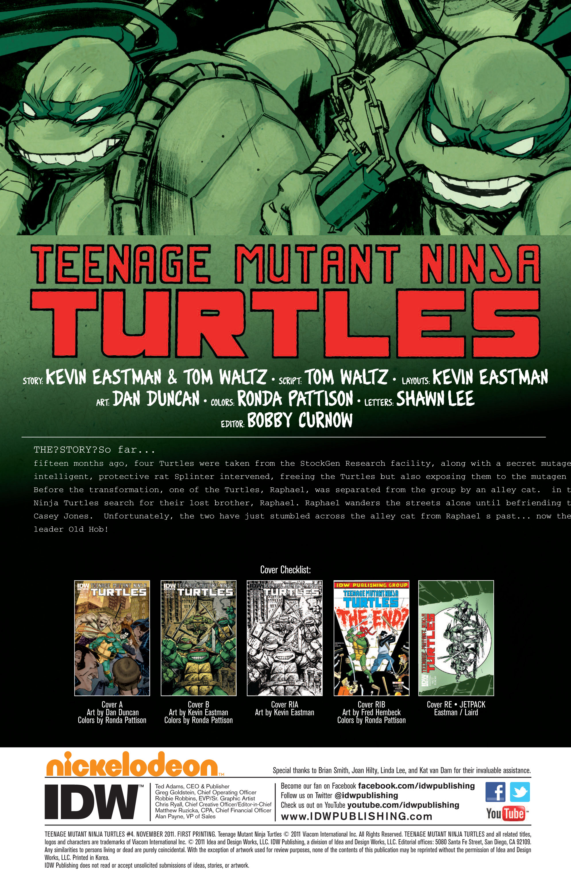 Read online Teenage Mutant Ninja Turtles (2011) comic -  Issue #4 - 5