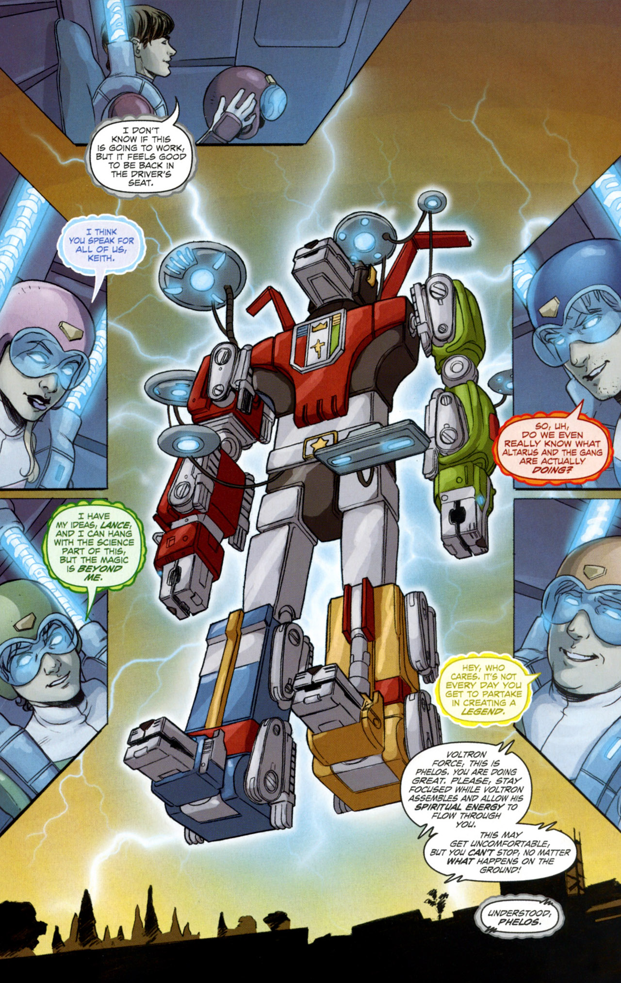 Read online Voltron: A Legend Forged comic -  Issue #5 - 9