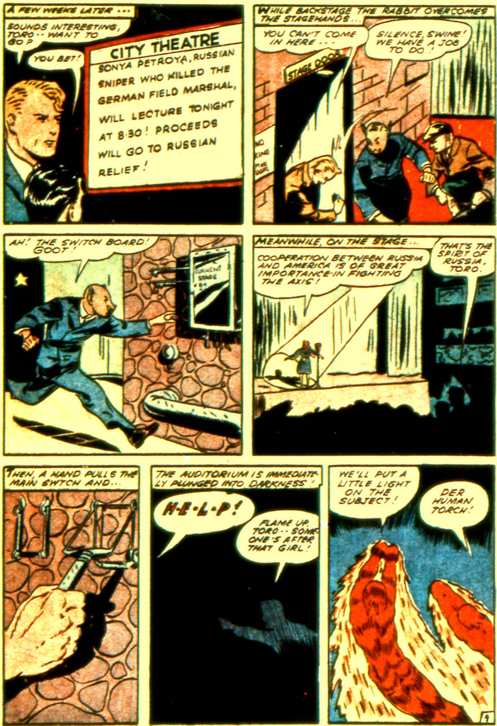 Read online The Human Torch (1940) comic -  Issue #12 - 25