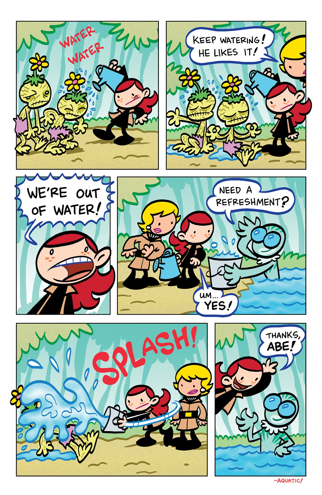 Read online Itty Bitty Hellboy: The Search for the Were-Jaguar! comic -  Issue #2 - 20