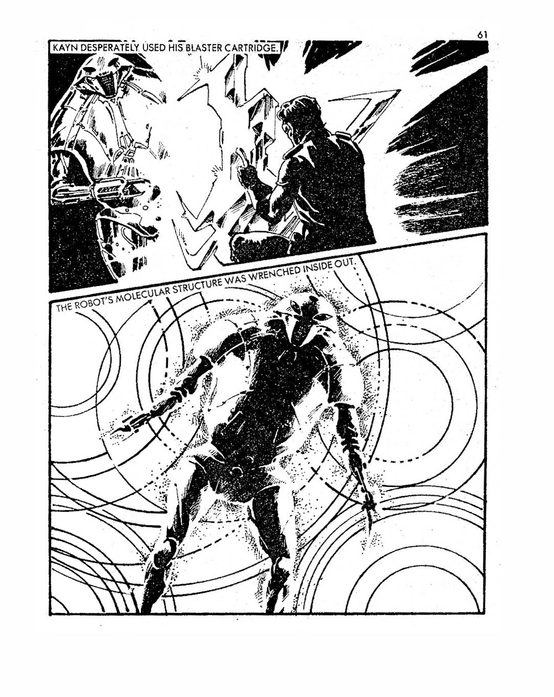 Read online Starblazer comic -  Issue #45 - 61