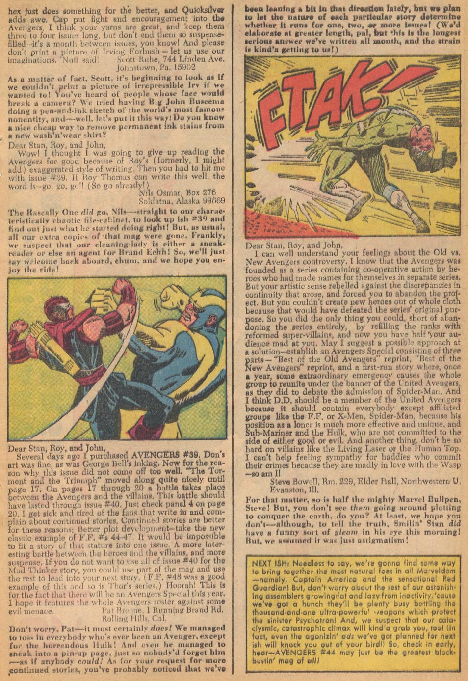 Read online The Avengers (1963) comic -  Issue #43 - 33