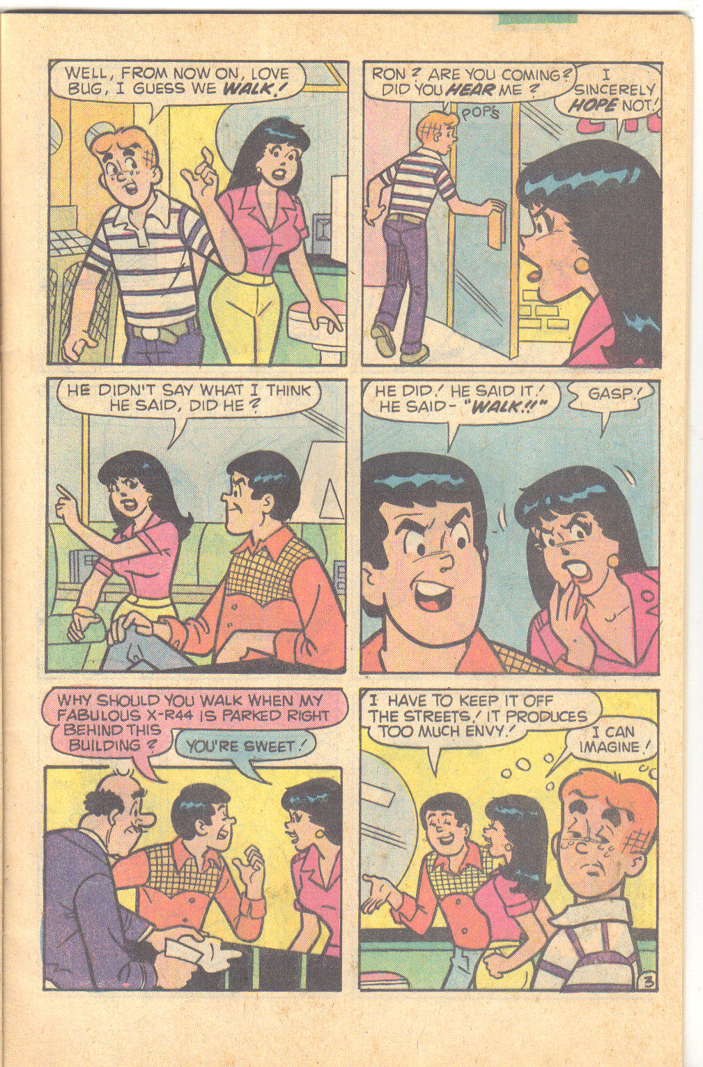 Read online Reggie and Me (1966) comic -  Issue #119 - 5