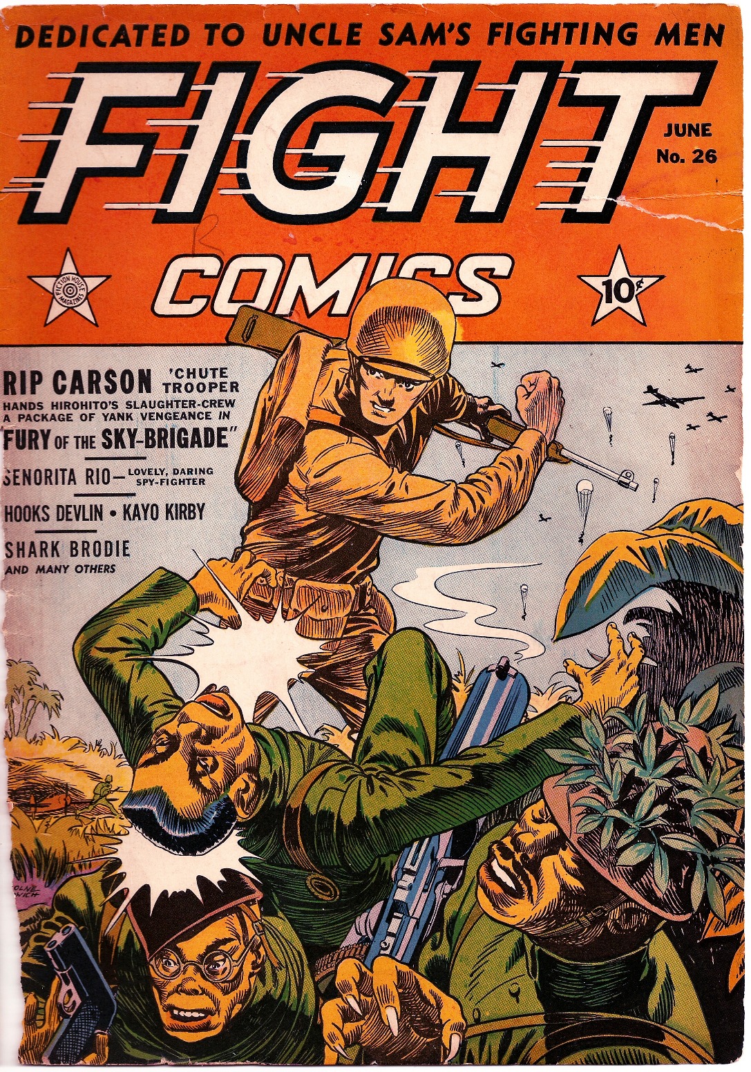 Read online Fight Comics comic -  Issue #26 - 1