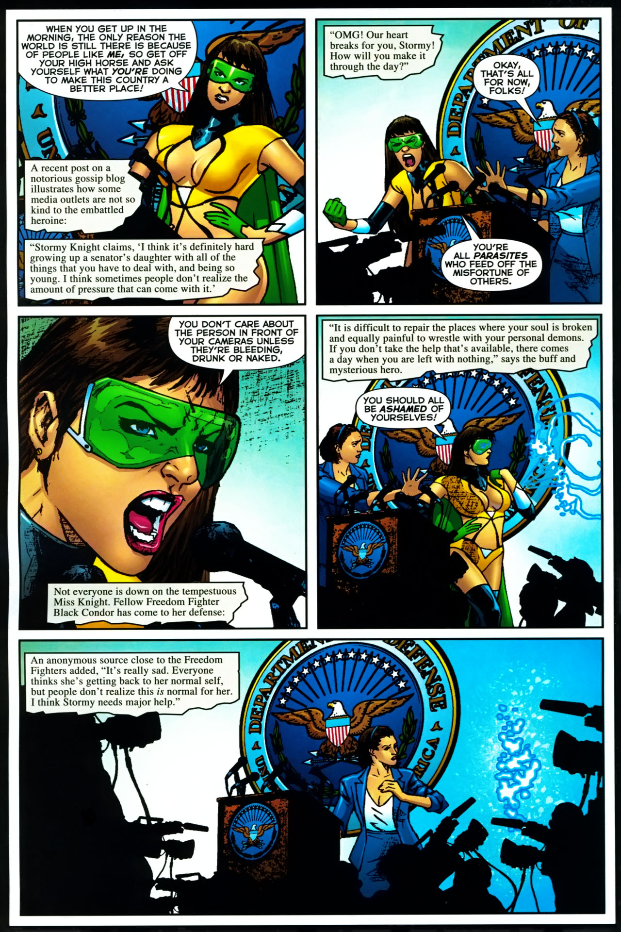 Read online Uncle Sam and the Freedom Fighters (2007) comic -  Issue #2 - 7