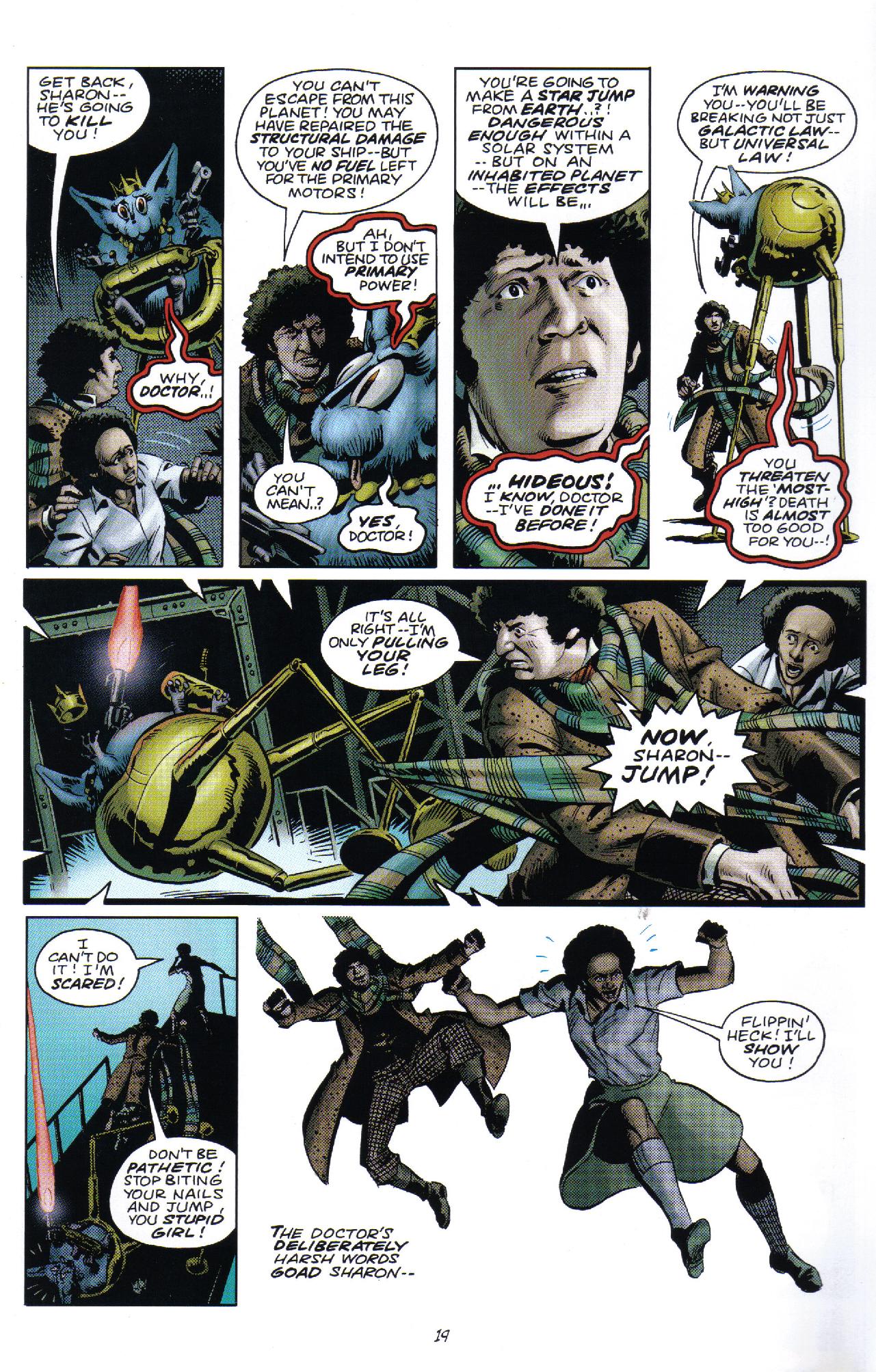 Read online Doctor Who Classics comic -  Issue #5 - 21