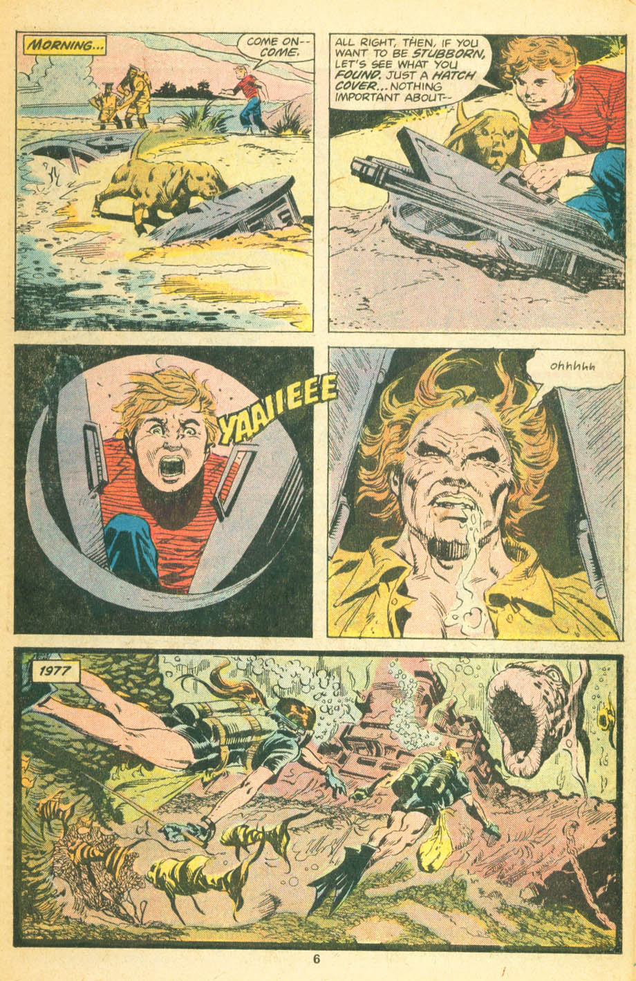 Read online The Deep (1977) comic -  Issue # Full - 5