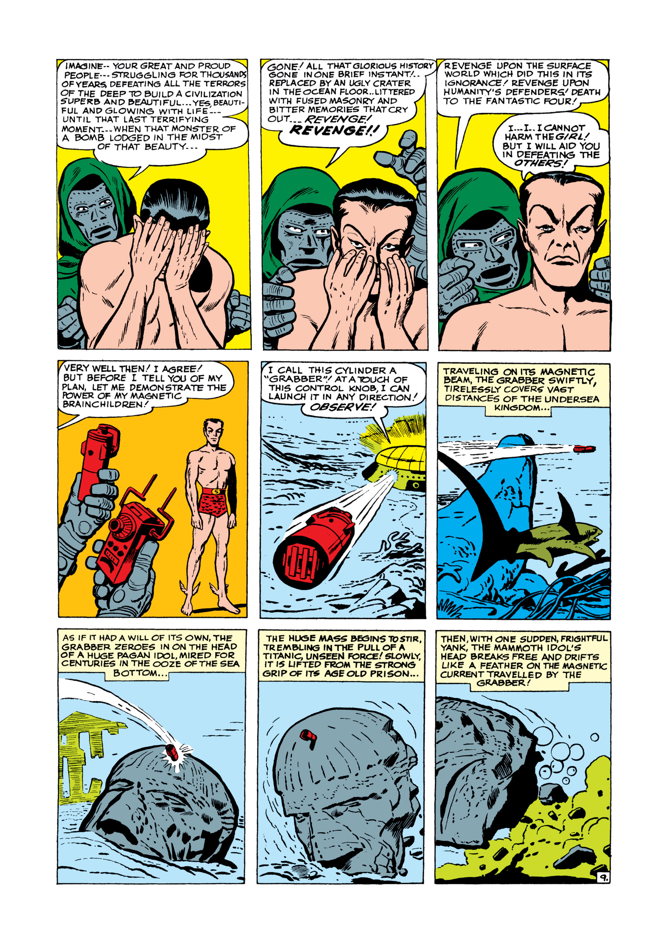 Read online Fantastic Four (1961) comic -  Issue #6 - 10