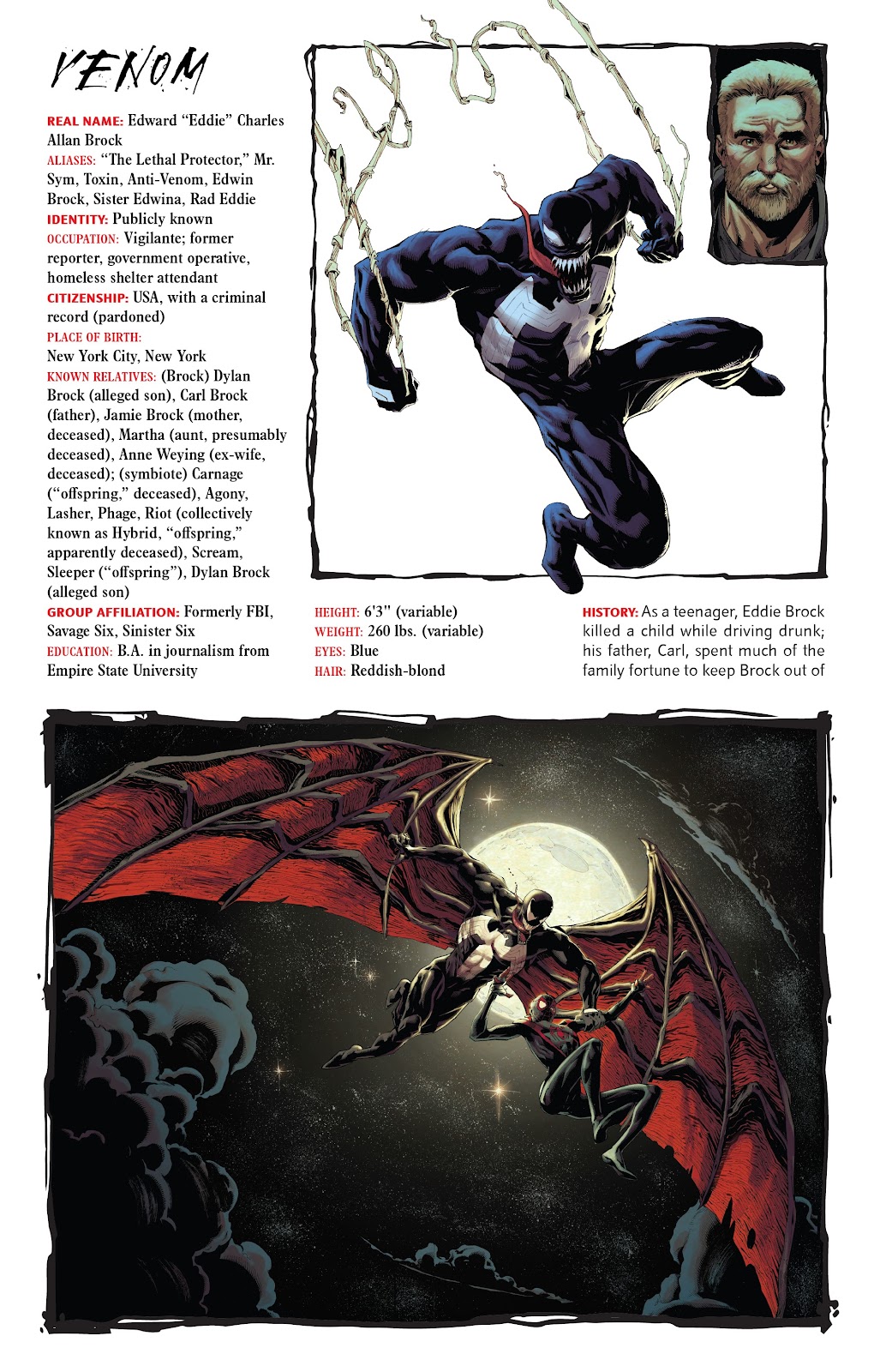 King In Black One-Shots issue Handbook - Page 38