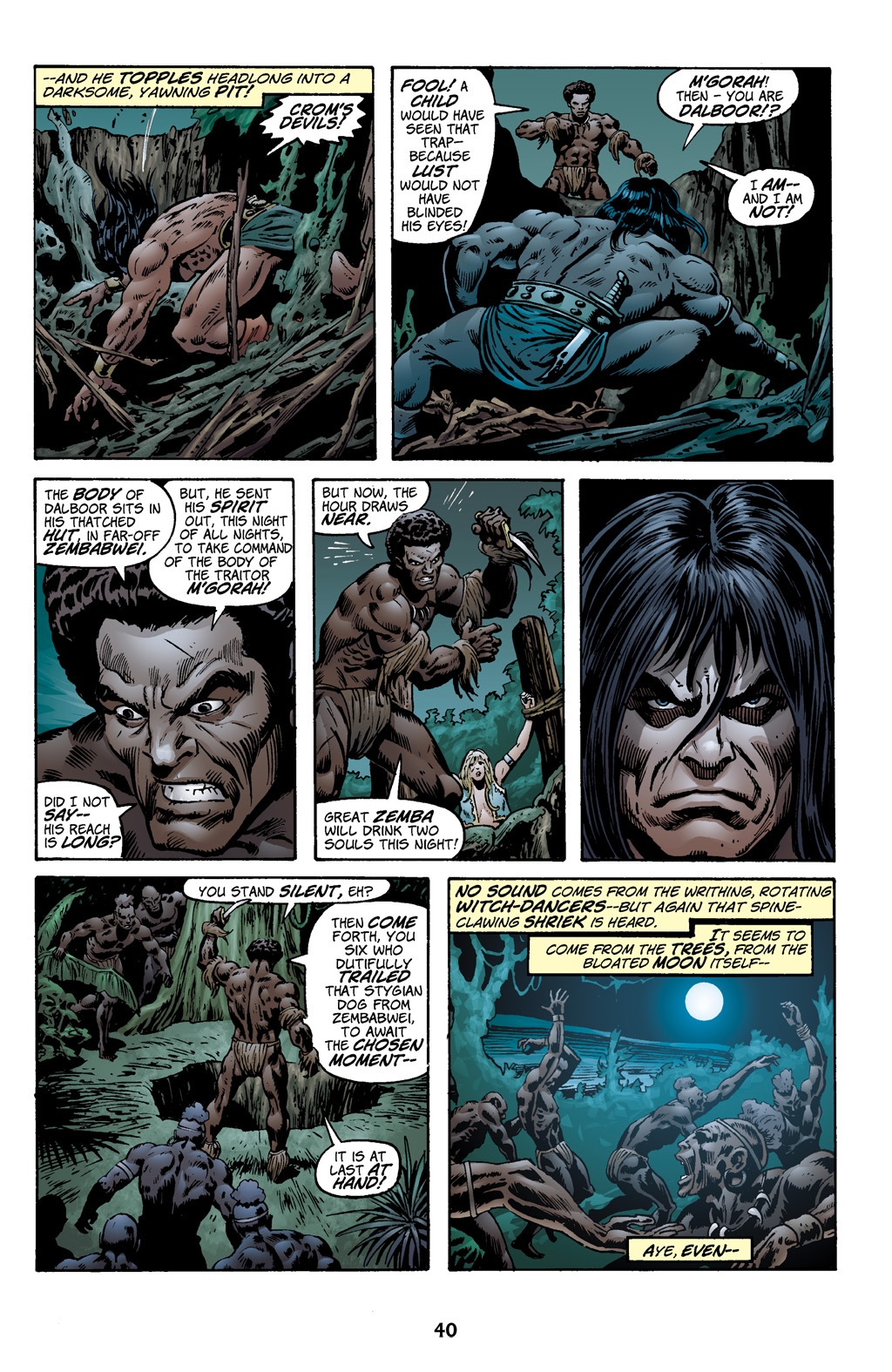 Read online The Chronicles of Conan comic -  Issue # TPB 5 (Part 1) - 39