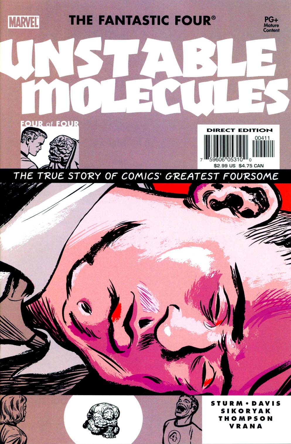 Read online Startling Stories: Fantastic Four - Unstable Molecules comic -  Issue #4 - 1