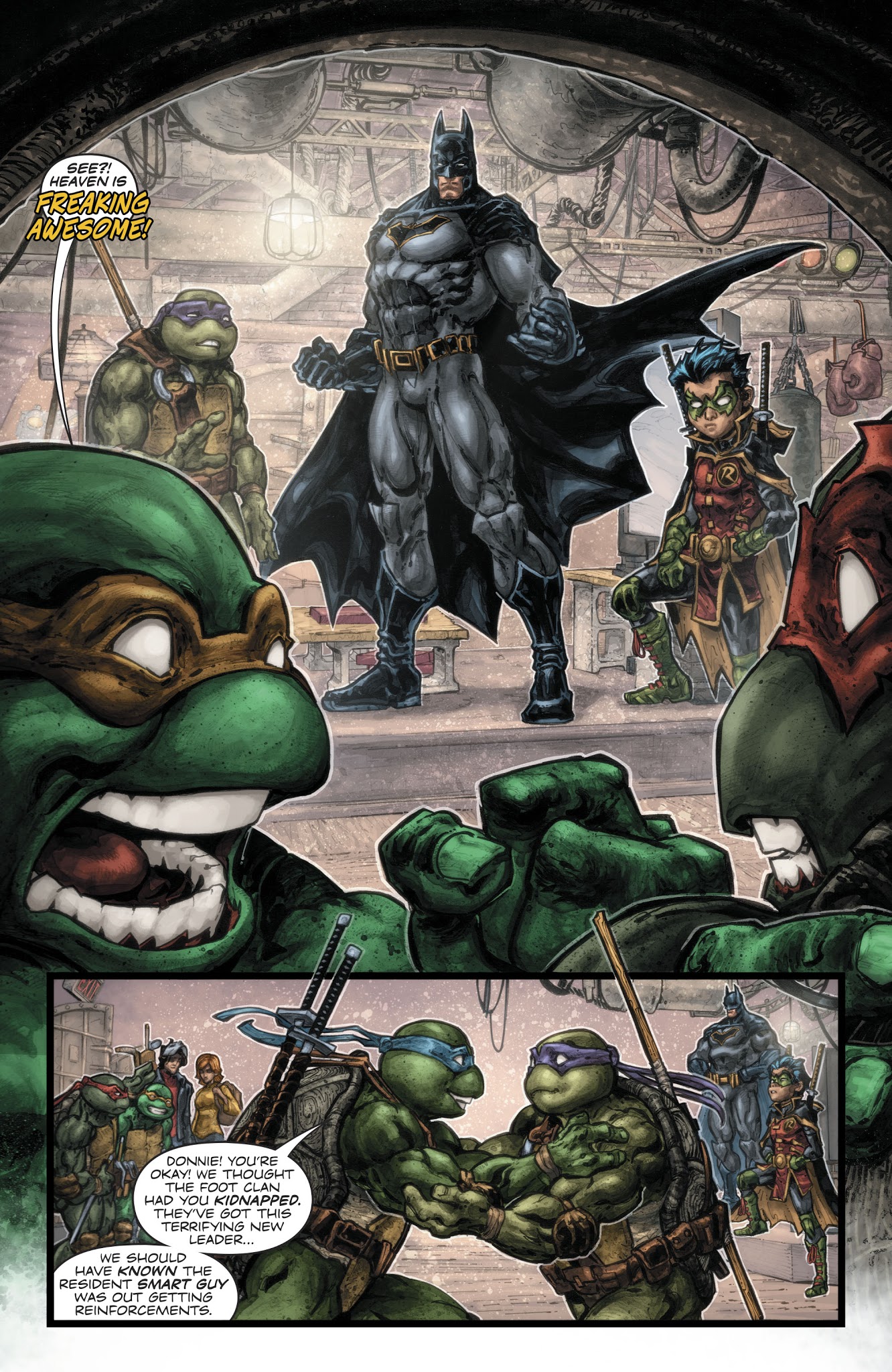 Read online Batman/Teenage Mutant Ninja Turtles II comic -  Issue #2 - 18