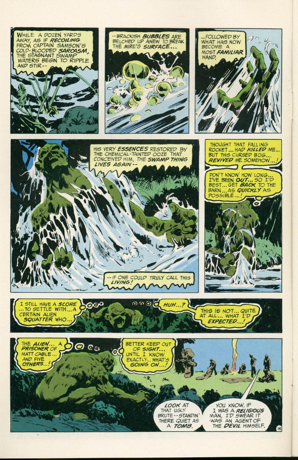 Read online Roots of the Swamp Thing comic -  Issue #5 - 16