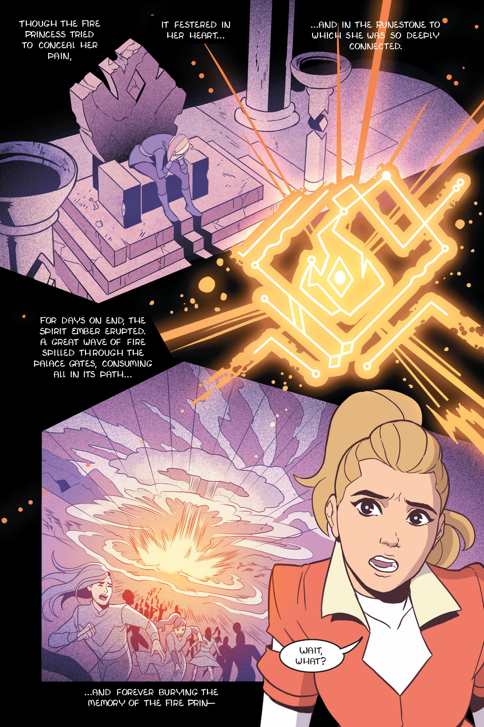 Read online She-Ra and the Princesses of Power: Legend of the Fire Princess comic -  Issue # TPB - 17