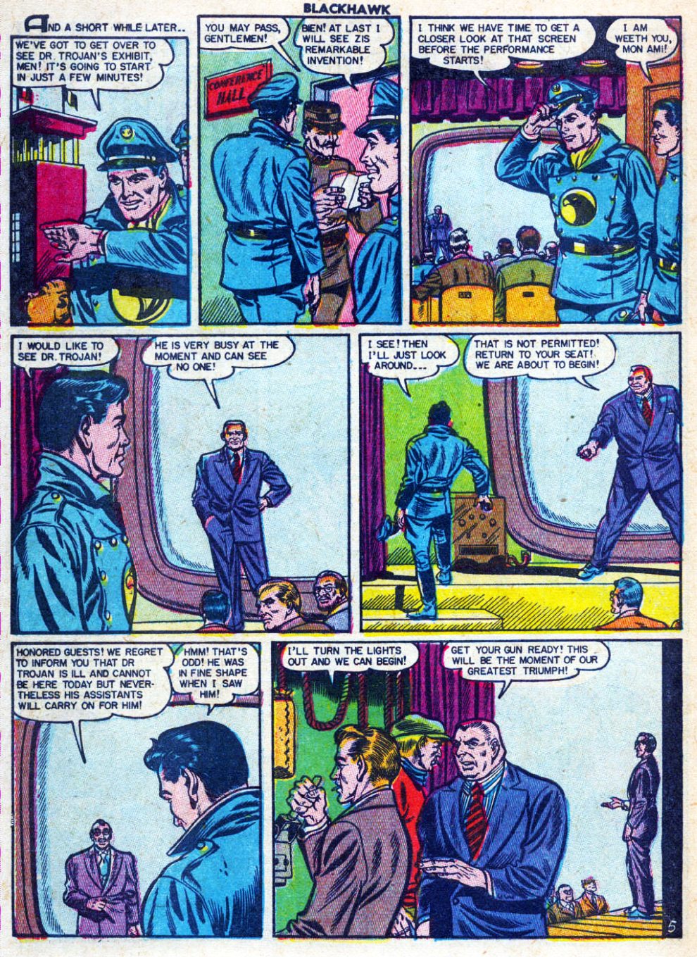 Read online Blackhawk (1957) comic -  Issue #41 - 46