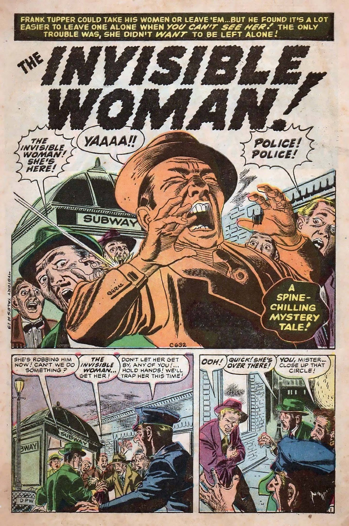 Read online Mystery Tales comic -  Issue #13 - 2