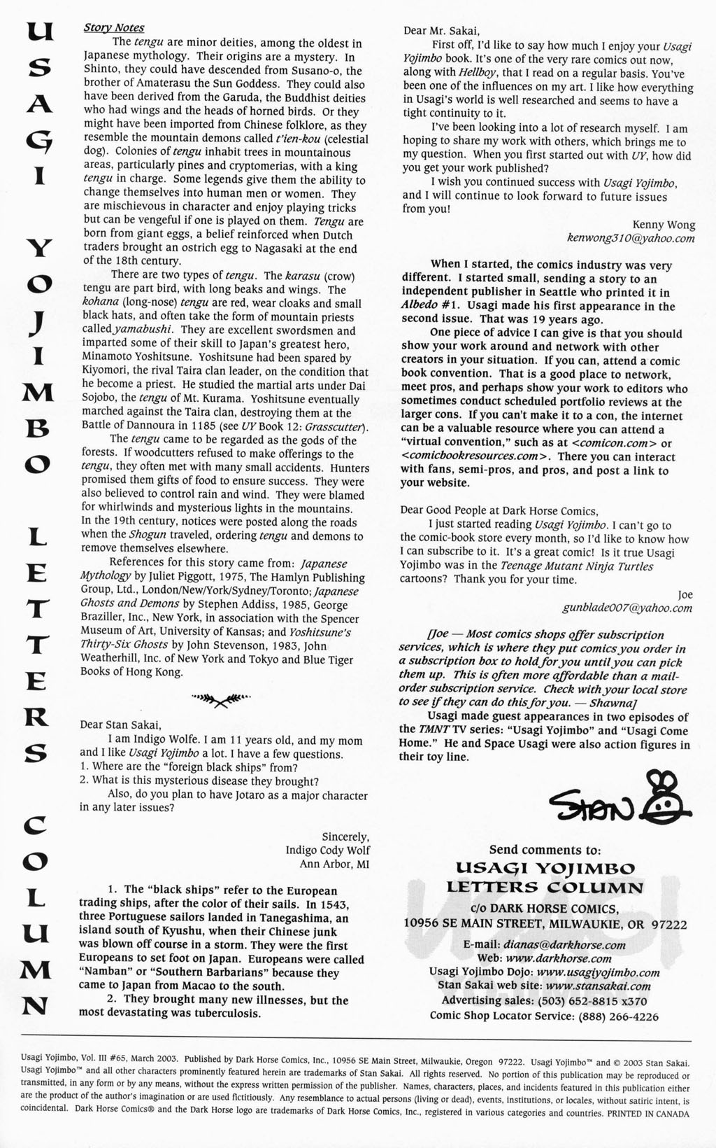 Read online Usagi Yojimbo (1996) comic -  Issue #65 - 27