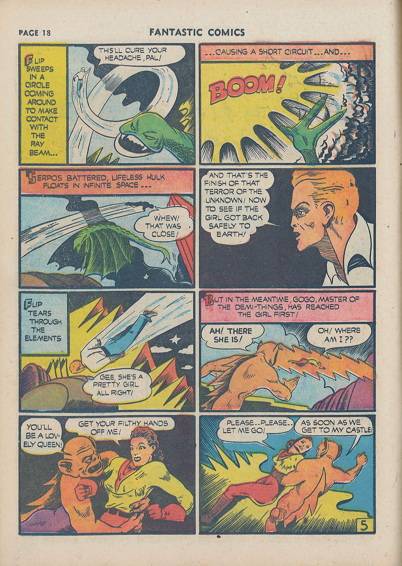 Read online Fantastic Comics comic -  Issue #16 - 20