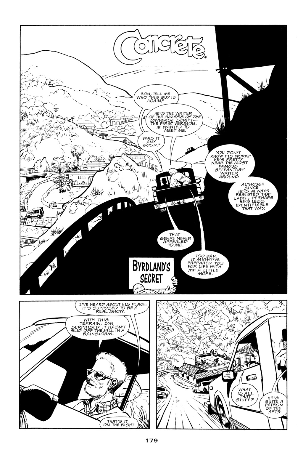 Read online Concrete (2005) comic -  Issue # TPB 3 - 162