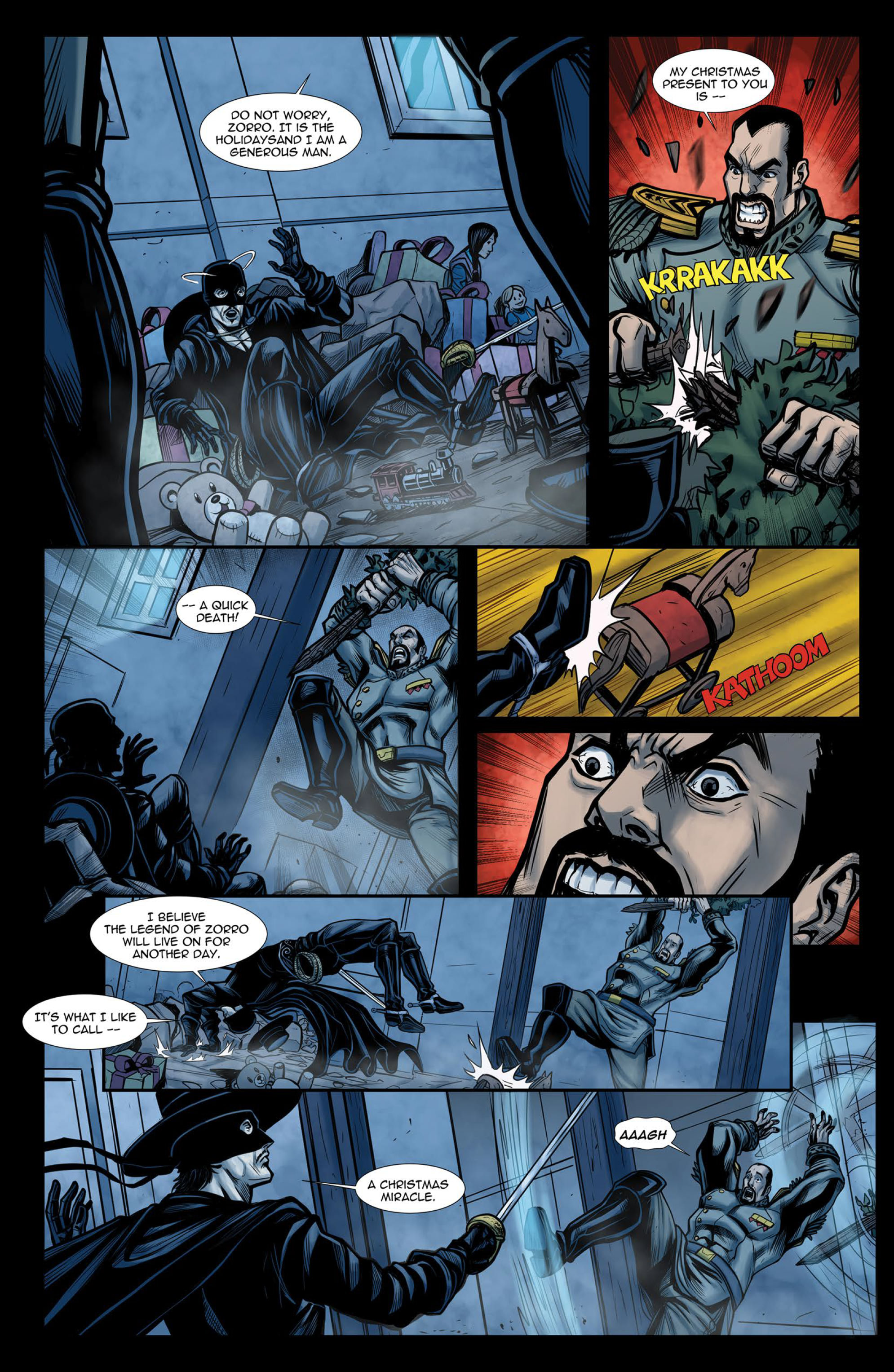 Read online Zorro Feliz Navidad comic -  Issue # Full - 7