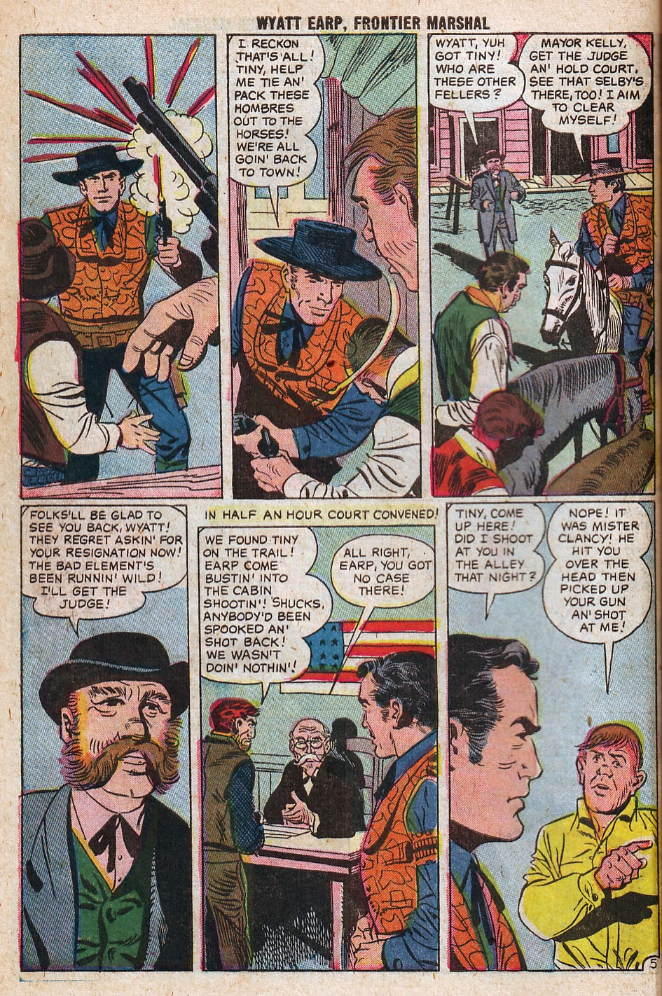 Read online Wyatt Earp Frontier Marshal comic -  Issue #21 - 65