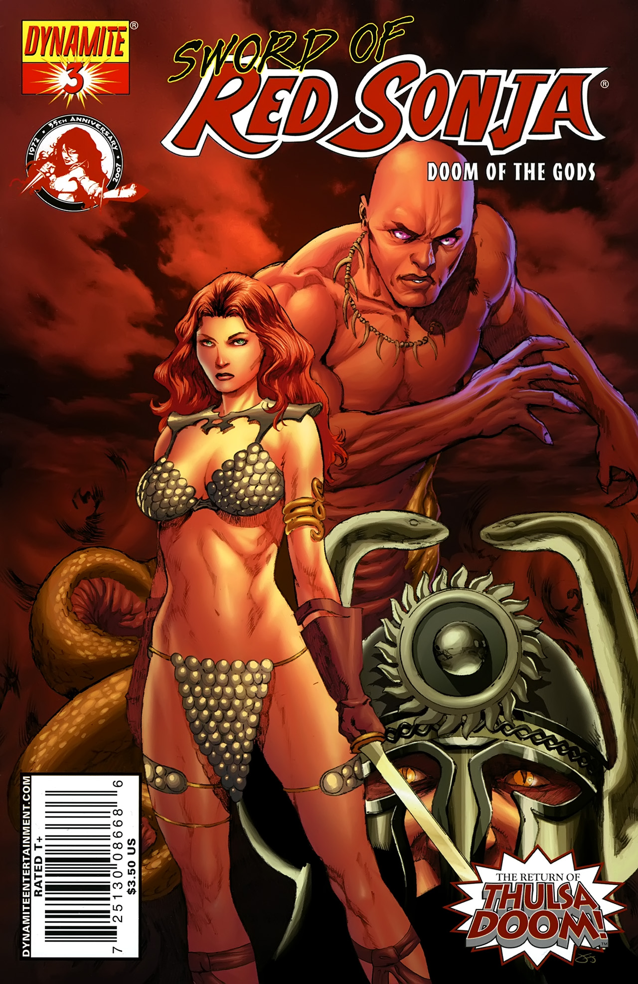 Read online Sword of Red Sonja: Doom of the Gods comic -  Issue #3 - 3