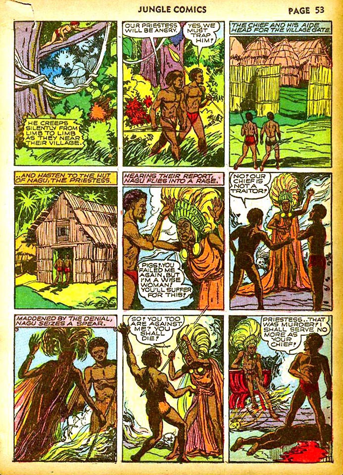 Read online Jungle Comics comic -  Issue #23 - 57