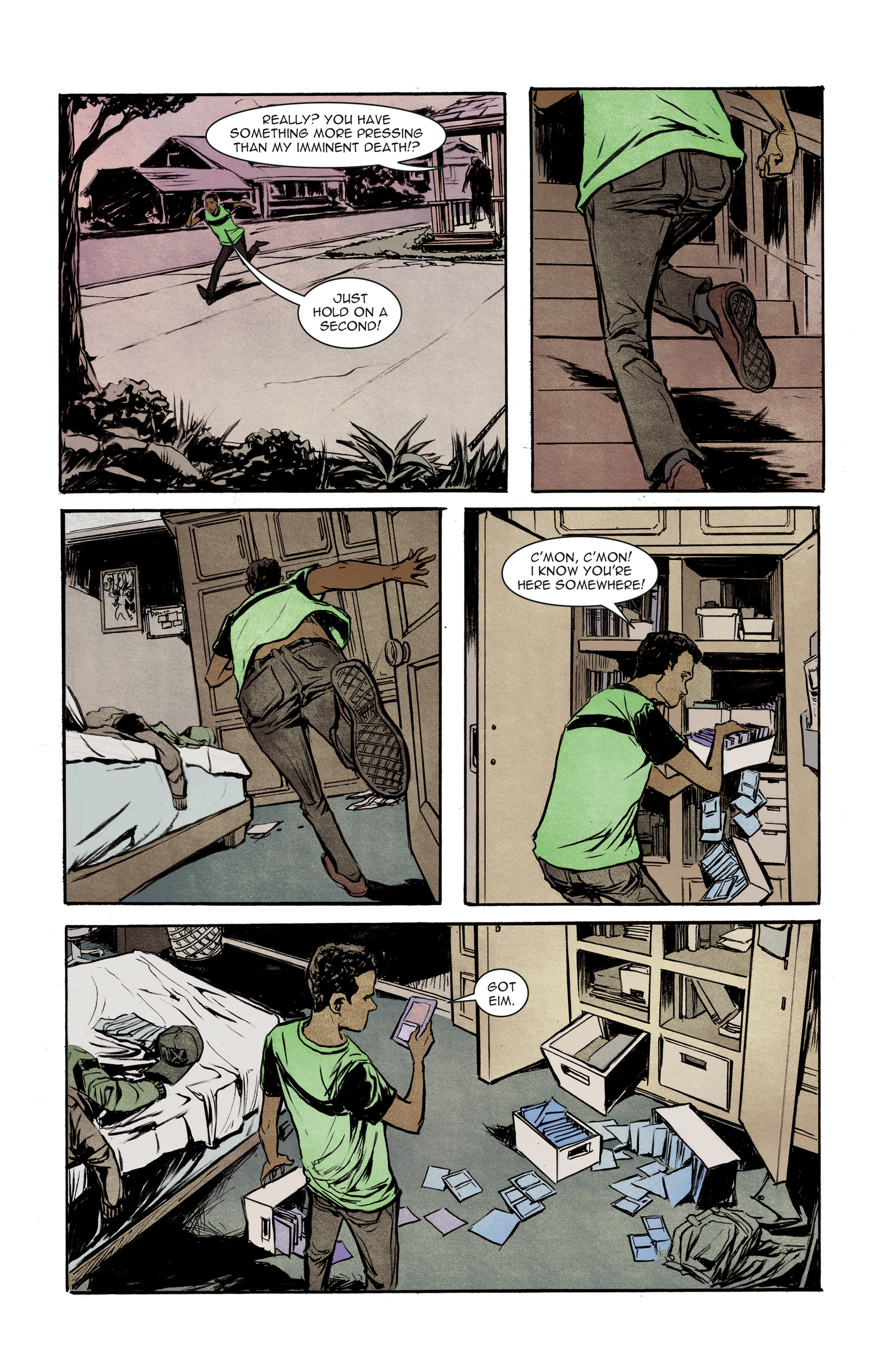 Read online Doppelganger comic Issue 2