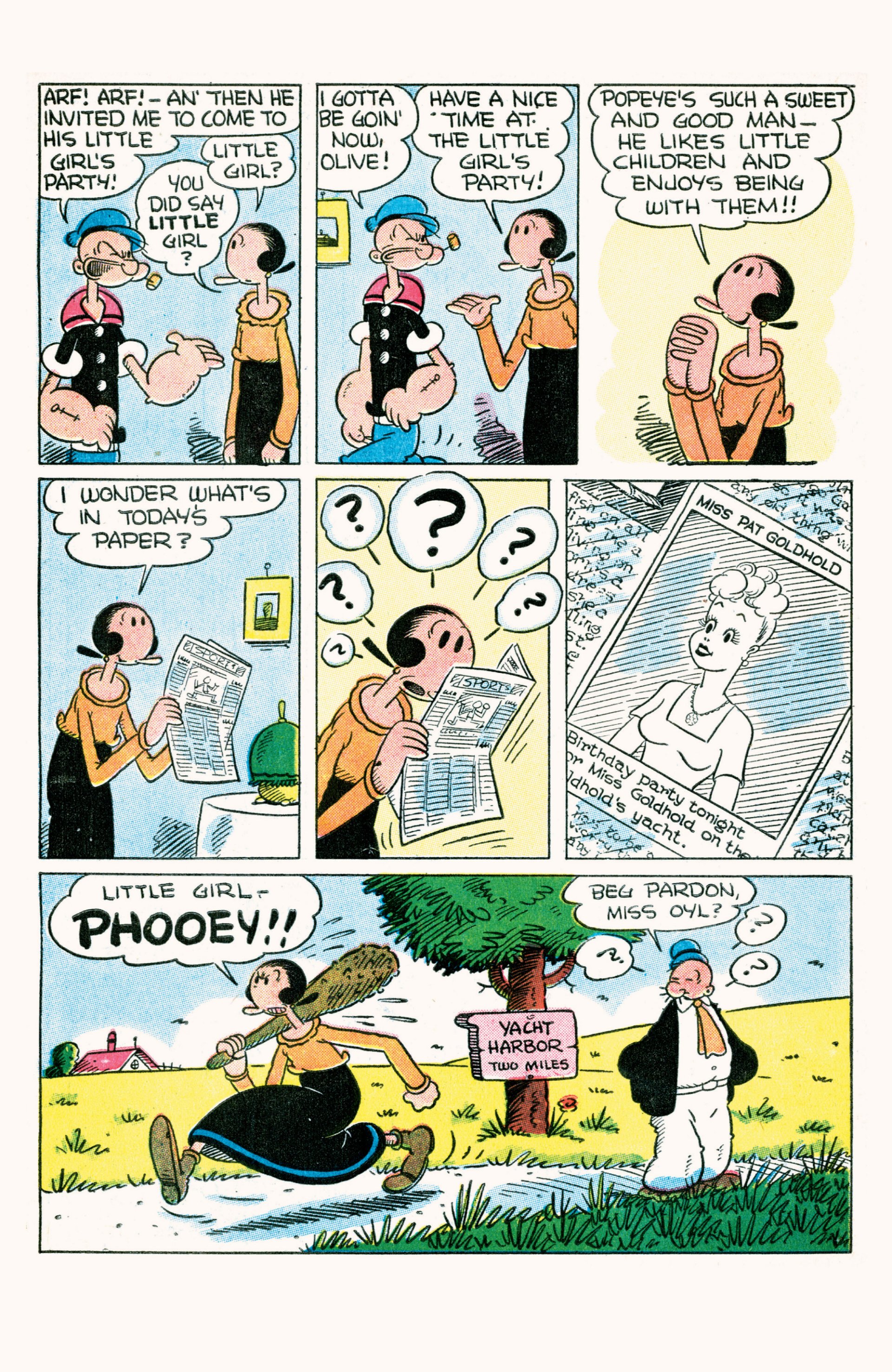 Read online Classic Popeye comic -  Issue #7 - 6